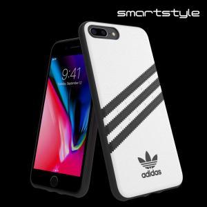 adidas アディダス iPhone 6 Plus / 6S Plus / 7 Plus / 8 Plus ケース アイフォン カバー スマホケース 耐衝撃 TPU SAMBA サンバ ホワイト 白 ブランド｜smartstyle-select