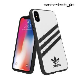 adidas アディダス iPhone X / iPhone XS ケース アイフォン カバー スマホケース 耐衝撃 TPU SAMBA サンバ ホワイト 白 おしゃれ スマホカバー ブランド｜smartstyle-select