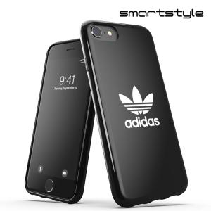 adidas アディダス iPhone SE ケース (第2世代 ) iPhone 6/6S/7/8 アディダス トレフォイル ロゴ ブラック