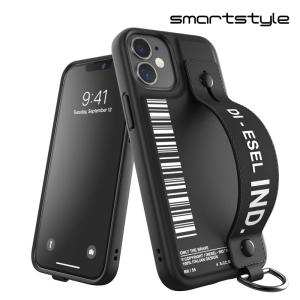 DIESEL ディーゼル iPhone 12 Mini ケース アイフォン カバー スマホケース ハンドストラップ ベルト 落下防止 スタンド機能 ブラック 黒 おしゃれ ブランド