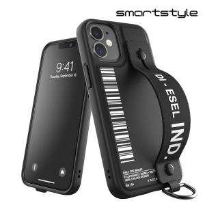 DIESEL ディーゼル iPhone 12 Mini ケース アイフォン カバー スマホケース ハンドストラップ ベルト 落下防止 スタンド機能 ブラック 黒