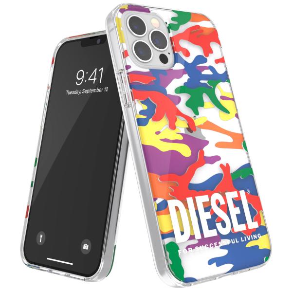 DIESEL ディーゼル iPhone12 / iPhone12pro ケース クリア Pride ...