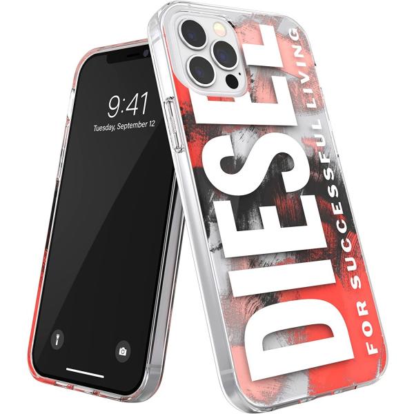 DIESEL iPhone12 ケース / iPhone12pro ケース 6.1インチクリアケース...