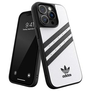 adidas アディダス スマホケース iPhone 14 Pro ケース アイフォン カバー 耐衝撃 TPU SAMBA サンバ ホワイト 白 韓国 アイフォンカバー iphoneカバーの商品画像