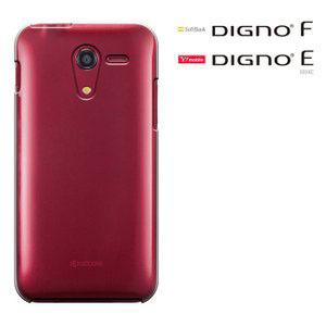 DIGNO E [503KC] ディグノ スマホケースディグノe スマホカバー ディグノF 無地 透明 クリアケース
