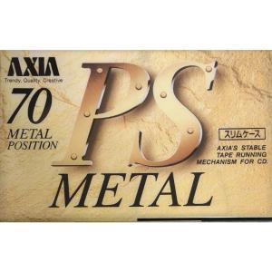 AXIA メタルテープ PS-METAL 70分 三層構造磁性体 振動と音ノビに強い PSM C 70｜smaruko2