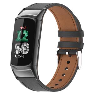 交換用ベルト For Fitbit Charge 6専用バンド 本革製 交換 リストバンド おしゃれ 脱着簡単 通気 スポーツ ベルト 便利