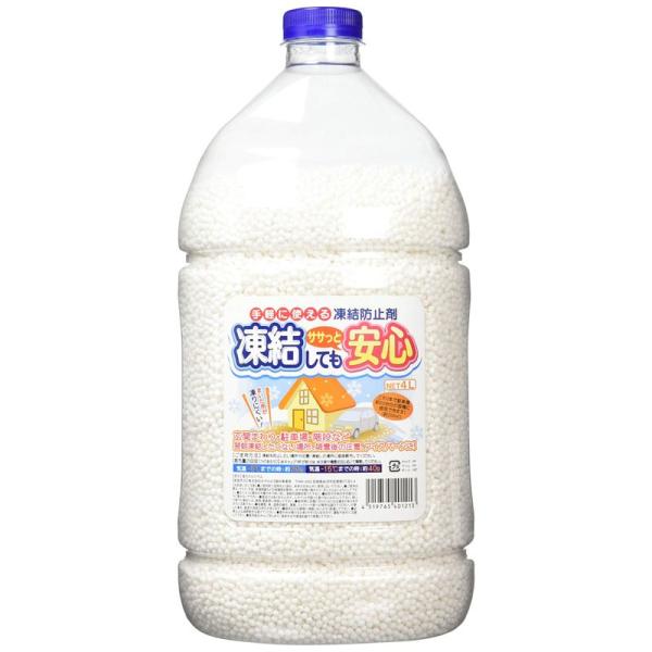 みやちゅう 凍結防止融雪剤 凍結してもササっと安心 4L