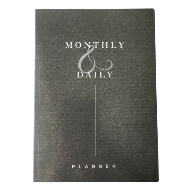 2024年目標管理ノートMONTHLY&amp;DAILY PLANNERプランナーノート・メモ帳・バレッド...