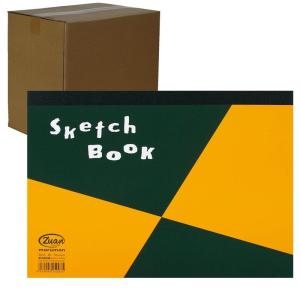 マルマン スケッチブック B5 図案シリーズ 天のり製本 画用紙 並口 50枚 S253X60 60冊入｜smaruko2