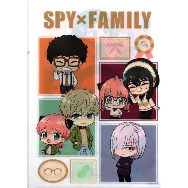 クリアファイル ローソンコラボ SPY ファミリー 集合