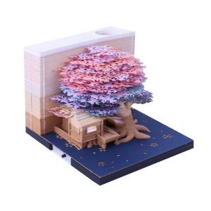 ３Dメモパッド (彩りの木と家)｜smaruko2