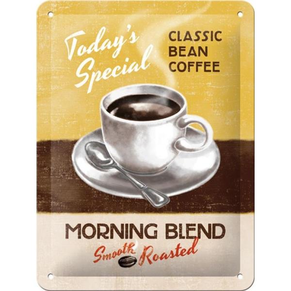 ブリキ看板 コーヒー Morning Blend/TIN SIGN アメリカン雑貨 インテリア