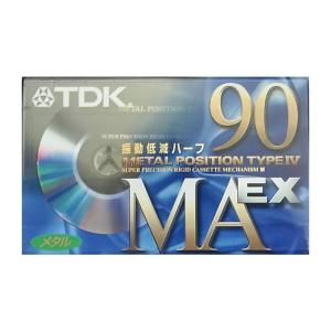 TDK メタルテープ カセットテープ 90分 振動低減ハーフ採用 MAEX-90｜smaruko2