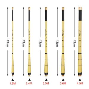 JINKING 渓流竿 ロッド 釣り竿 カーボンロッド 仕舞寸法43cm 超軽量 超硬調万能小継 コンパクト延べ竿 大中小魚万能竿 1.8M｜smaruko2