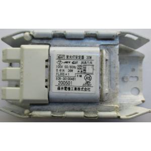 藤井電機 蛍光灯安定器 ＥＣＫ３０１００ＡＢ１ ５０６０ＨＺ ３０Ｗ用｜smaruko2