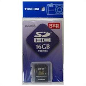 東芝 SDHCメモリカード16GBClass4 SD-F016GTS｜smaruko2