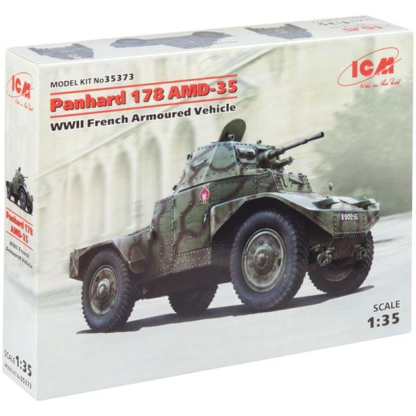 ICM 1/35 フランス パナール AMD-35 178 装甲車 プラモデル