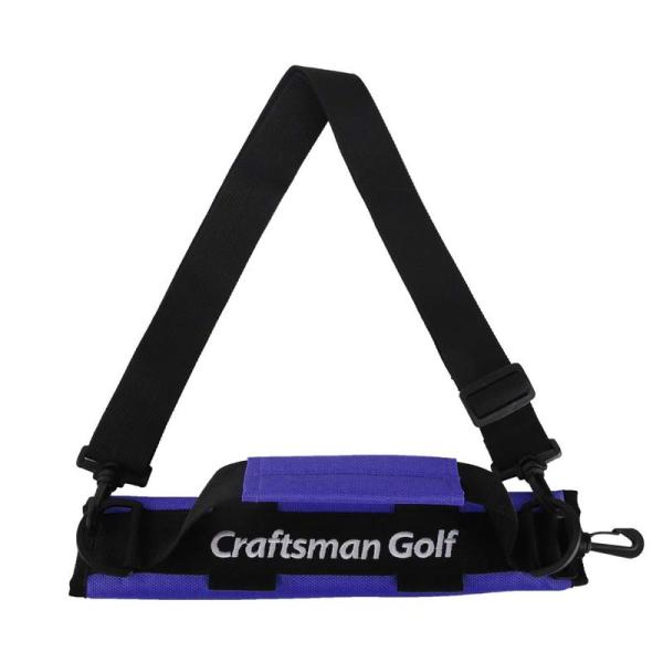 CRAFTSMAN(クラフトマン) ゴルフクラブ収納ホルダー バッグ ケース コンパクトキャリー 9...