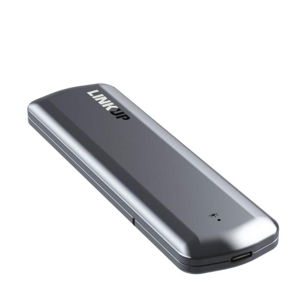 LINKUP ツールレス USB C to 10G NVMe M.2 SSDハードドライブ エンクロ...