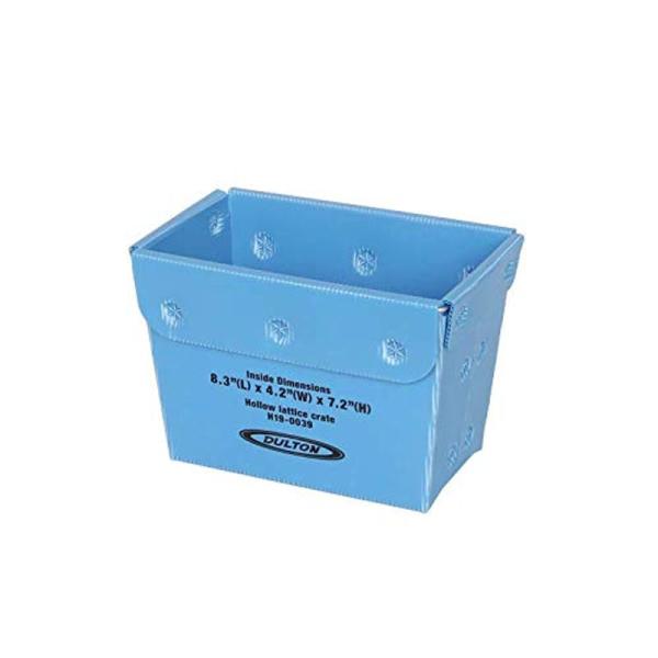 ダルトン Hollow lattice crate 軽量 収納ボックス H19-0039 S Blu...