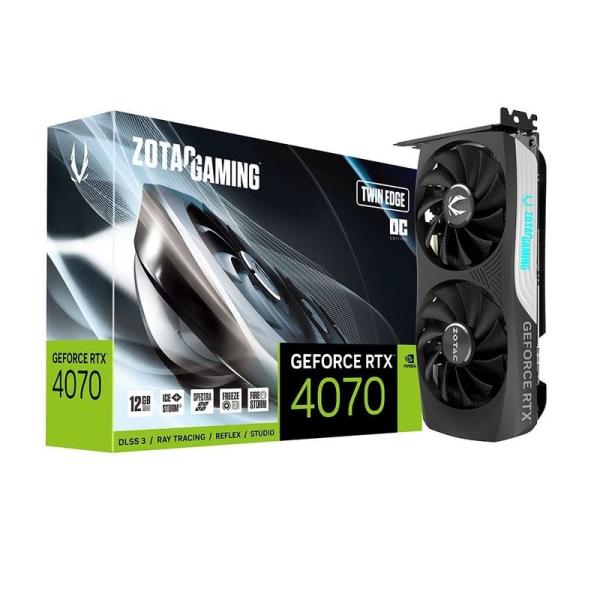 ZOTAC GAMING GEFORCE RTX 4070 Twin Edge OC グラフィックス...