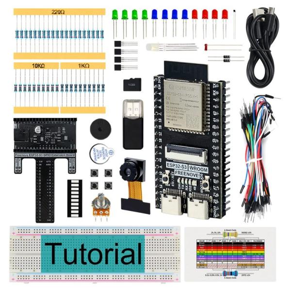 Freenove ESP32-S3-WROOM 用ベーシック スターター キット (同梱) (Ard...