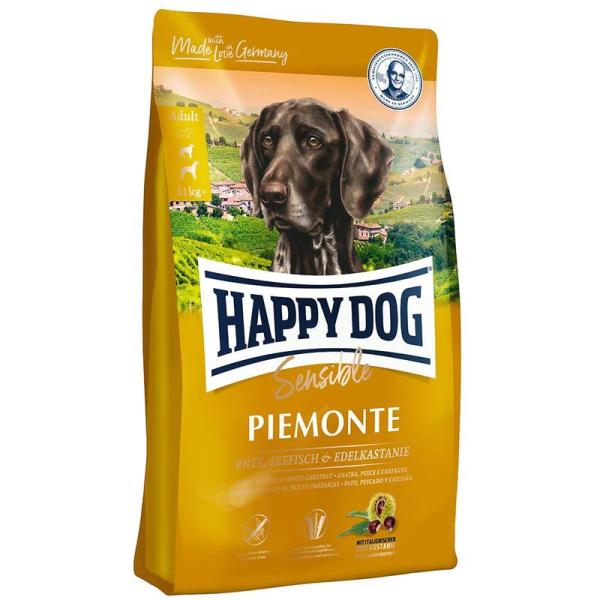 HAPPY DOG (ハッピードッグ) ピエモンテ (栗、ダック＆シーフィッシュ) アレルギーケア ...
