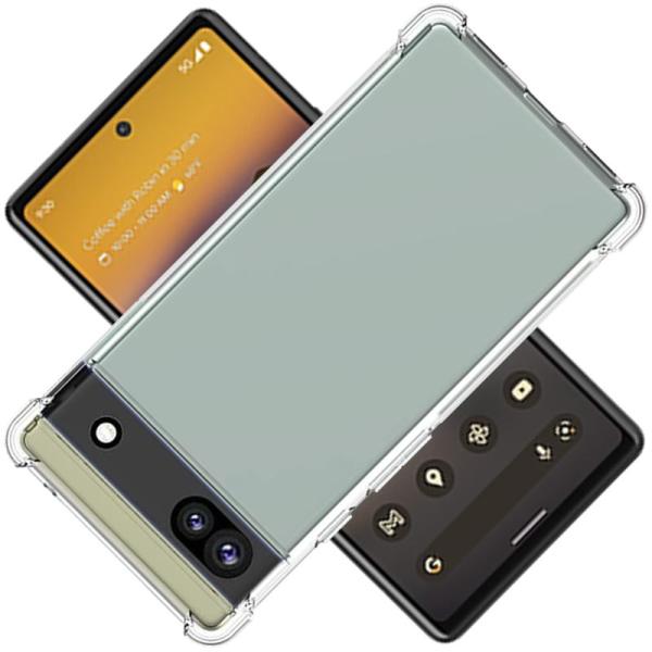 対応 Google Pixel 6A 5G クリア ケース カバー TPU ピクセル 6A 5G 保...