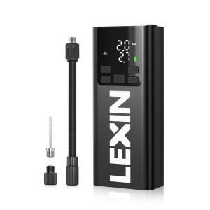 LEXIN 自転車 空気入れ 空気入れ 電動 5000mAh 空気入れ自転車 最大150PSI圧力 コンプレッサーロード バイク用 電動空気