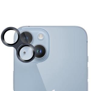 ケンコー iPhone用アクセサリ スマートフォンレンズプロテクター for iPhone 14/14Plus ブルー 強化ガラス&カラーア｜smatrshops