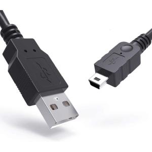 PS3充電ケーブル 1.8m USB A miniB オスオス wuernine コントローラー ケーブル USB2.0｜smatrshops