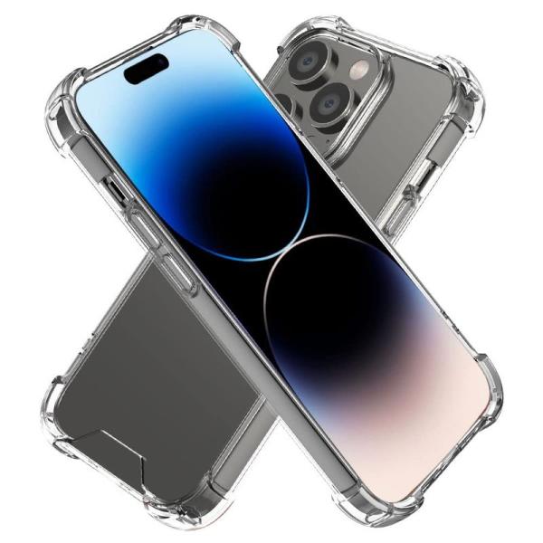 Hy+ iPhone14 Pro Max 対応 耐衝撃 ハイブリッドケース カバー ストラップホール...