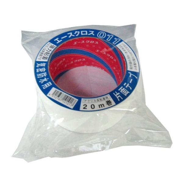 光洋化学 片面気密防水テープ エースクロス011 (白) 50mm×20m1ケース(30巻入)
