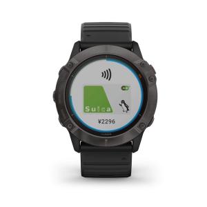 ガーミン(GARMIN) fenix 6X Pro Dual Power Ti Black DLC 010-02157-53