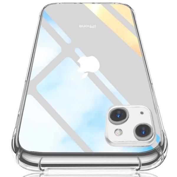 iPhone 14 ケース クリア アイホン14i カバー 透明 耐衝撃 ソフト TPU シリコン ...