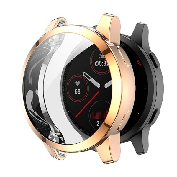 2個 GARMIN用 venu 2S / vivoactive4S用 ケース メッキTPU製 ソフト...