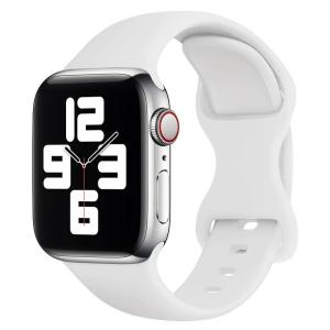 スマートウォッチ 交換ベルト For Apple Watch Series 7/6/5/4/3/2/1/SE 対応 シリコンバンド 3節替え｜smatrshops