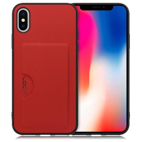 LOOF Skin Slim-Slot iPhoneX iPhoneXS ケース カバー カードポケ...