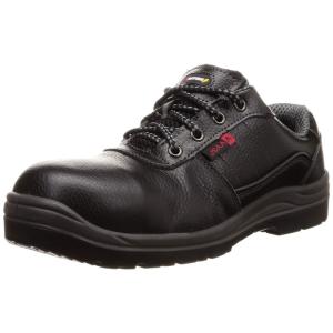 アイトス 安全靴 作業靴 AZ59810 静電セーフティシューズ 樹脂先芯 JSAA A種 ウレタン底 耐油 スリップサイン 3E ブラック｜smatrshops