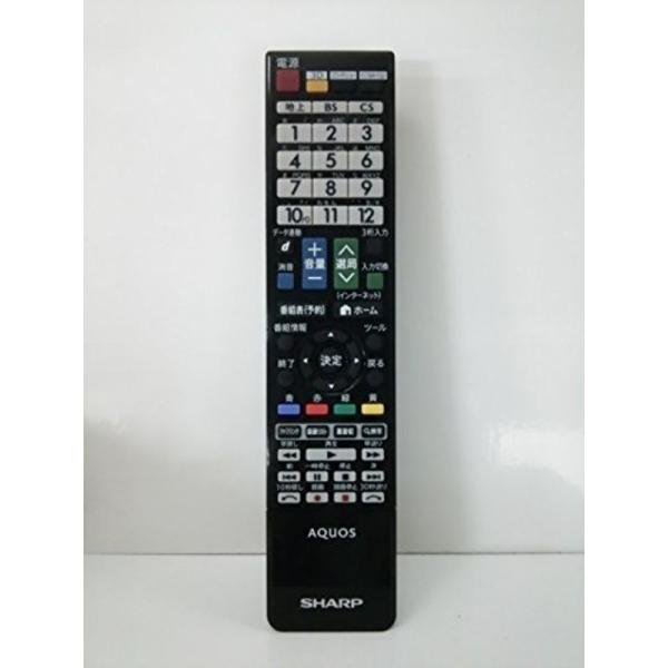 シャープ(SHARP)液晶テレビ 純正リモコン GB102WJSA(0106380436)