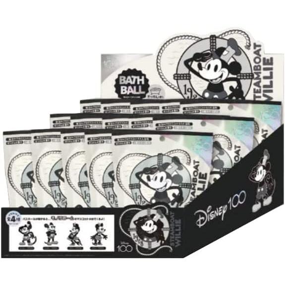 Disney100周年記念 ミッキー&amp;ミニー バスボール マスコットが飛び出るバスボール【BOX(1...