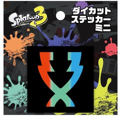 スプラトゥーン3 ダイカットステッカーミニ (1)