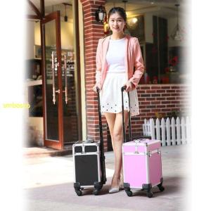 プロ用 メイクボックス キャリーバッグ スーツ...の詳細画像1