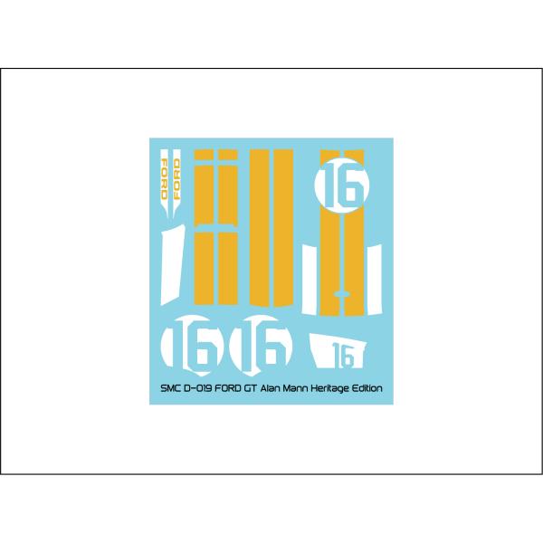 D-019 フォード GT アラン・マン ヘリテージ エディション