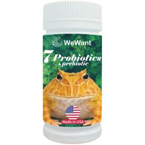 WeWant カエル（蛙）用プロバイオティクス 7種の善玉菌＋酵母菌 30g サプリメント 米国産