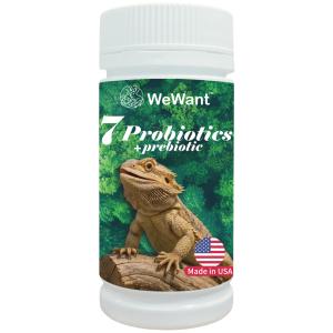 WeWant トカゲ用プロバイオティクス 7種の善玉菌＋酵母菌 30g サプリメント 米国産