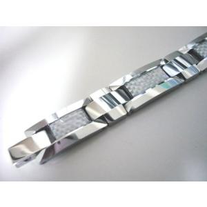 METAL EVOLUTION　[メタルエボリューション]　タングステンブレスレット　人気のホワイト...