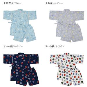 甚平 男の子 送料無料 子供服 キッズ 花火大...の詳細画像5