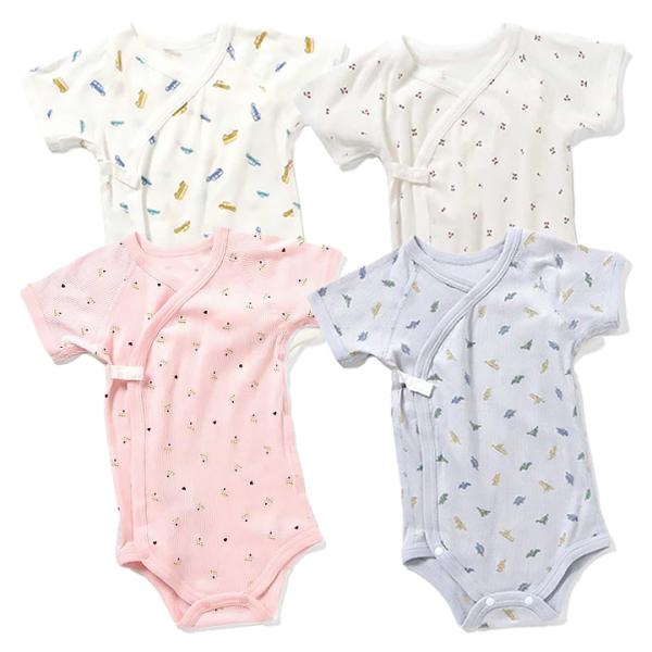 半袖ボディ肌着 ベビー グレコ 赤ちゃん 肌着 薄手 夏 春 秋 かわいい 出産祝い プレゼント ギ...